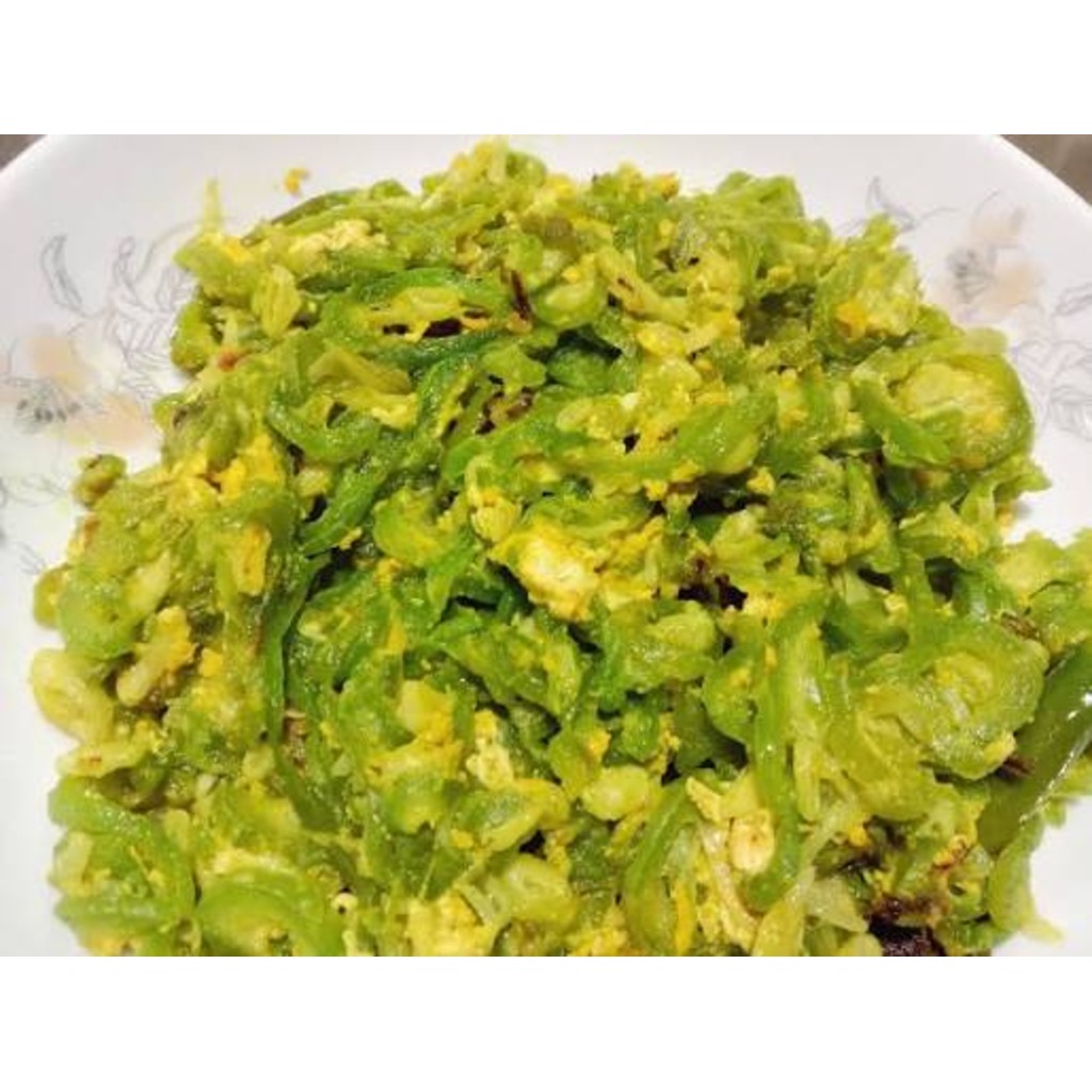 চিচিঙ্গা ডিম ভাজি